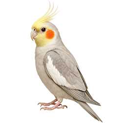 Recessive Silver Cockatiel